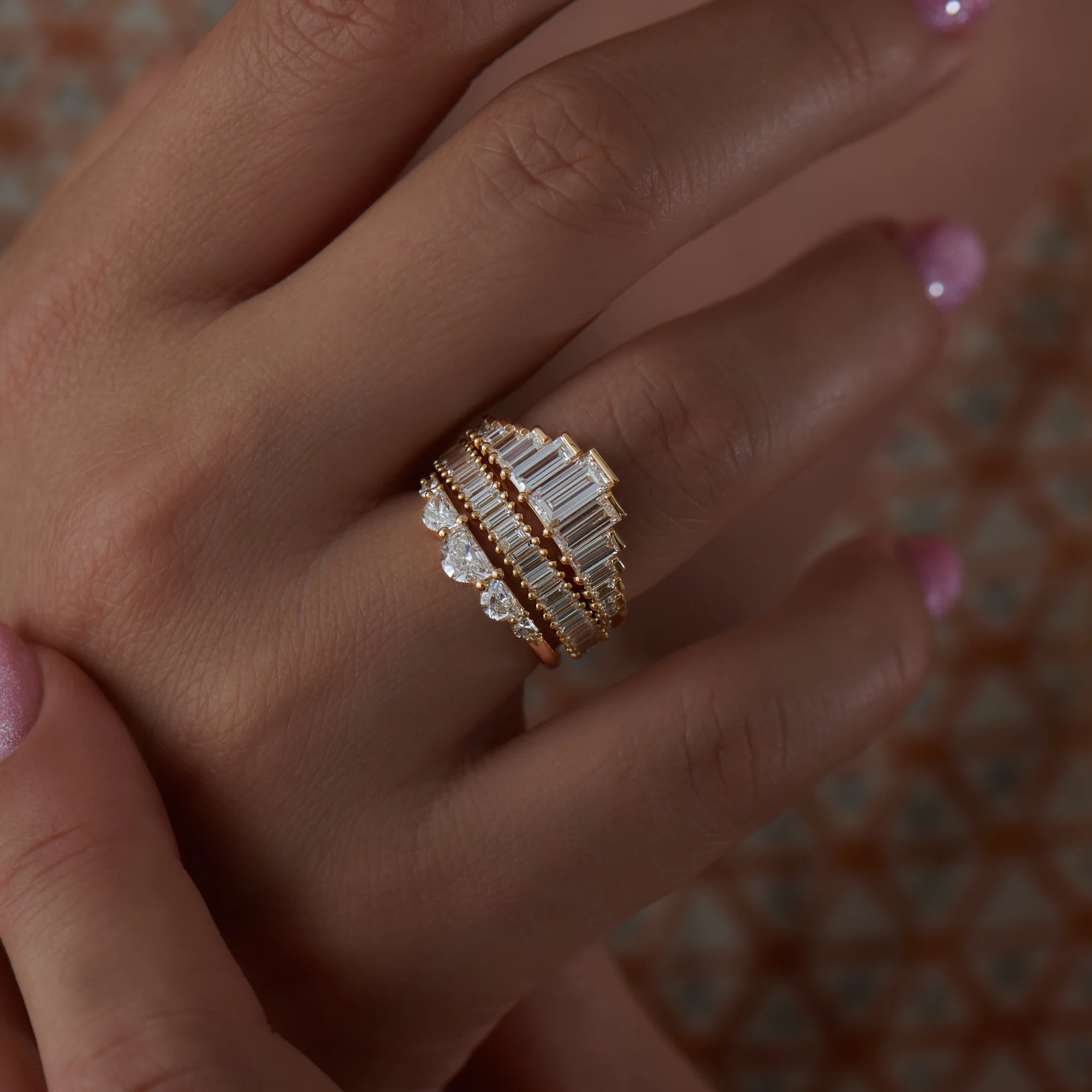 Baguette Cut Diamond Ring - 1.5 carat - Image 4