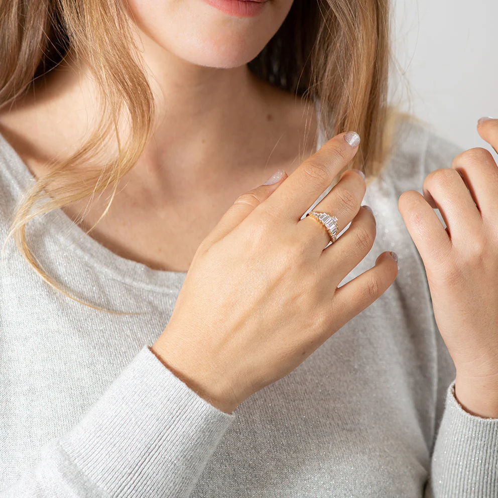 Baguette Cut Diamond Ring - 1.5 carat - Image 5