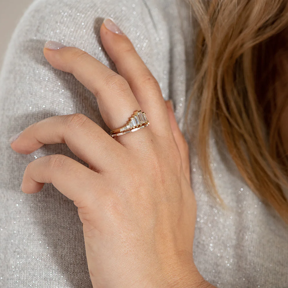 Baguette Cut Diamond Ring - 1.5 carat - Image 8