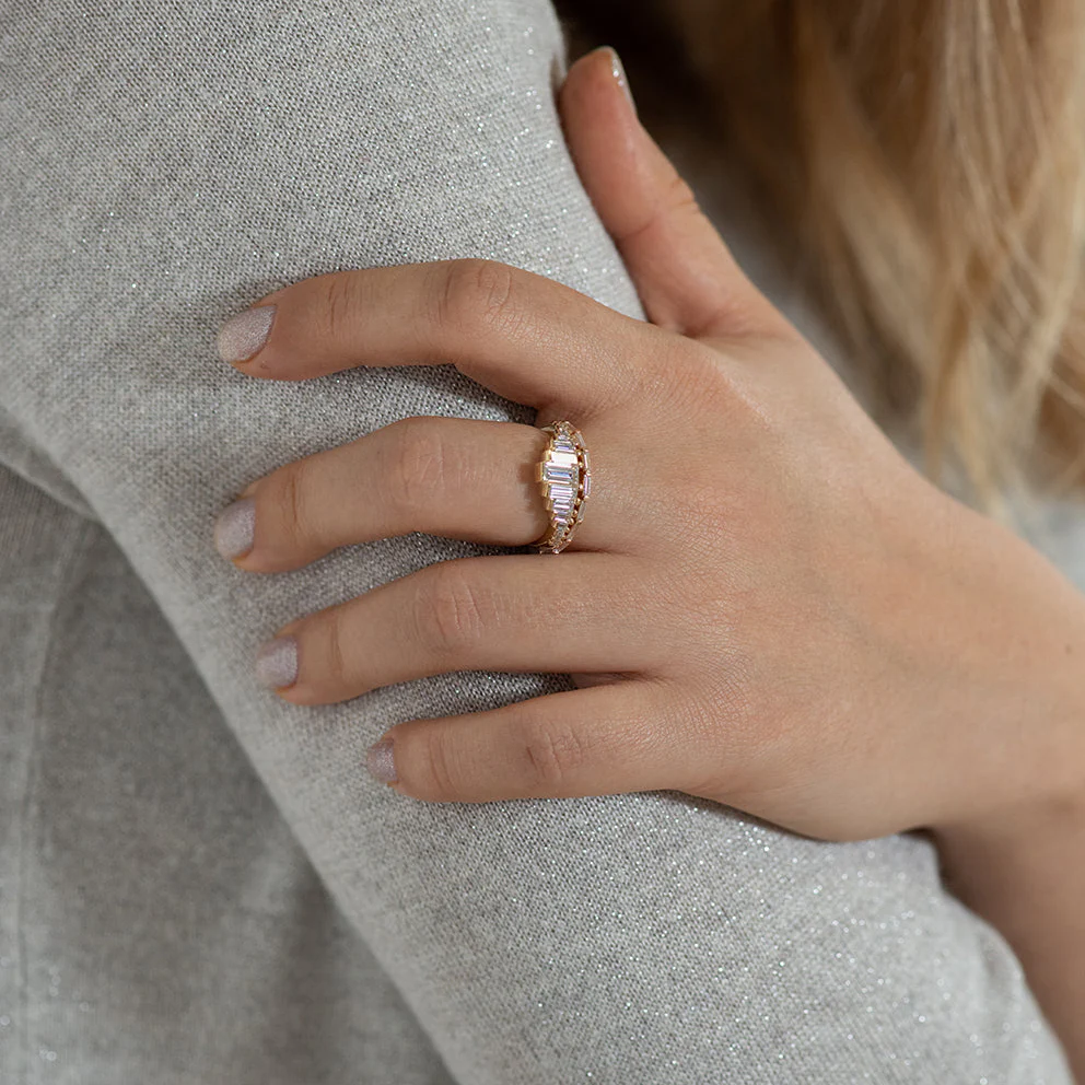 Baguette Cut Diamond Ring - 1.5 carat - Image 9