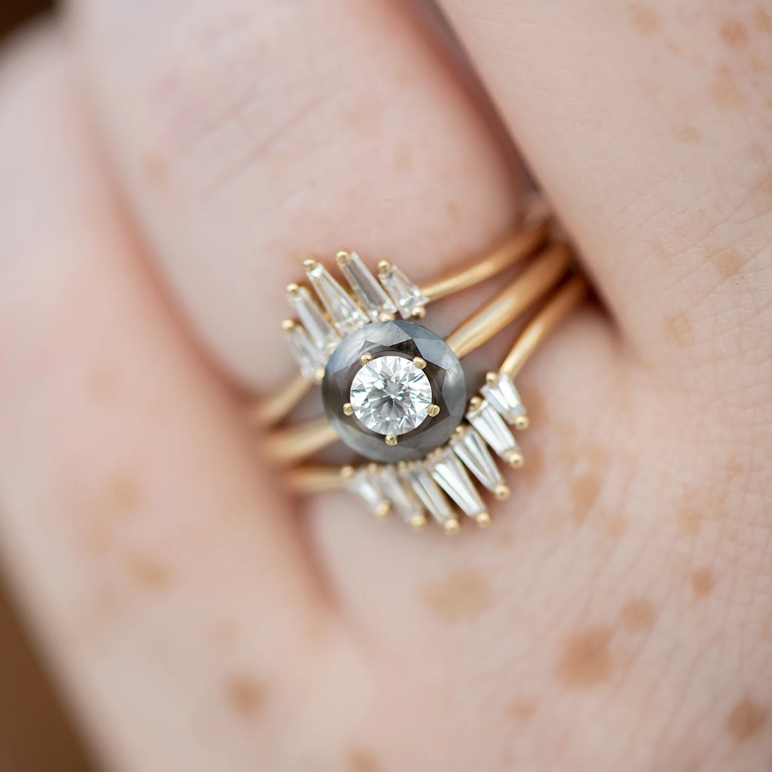 Diamond Sphere Engagement Ring - Limited Edition - Image 6