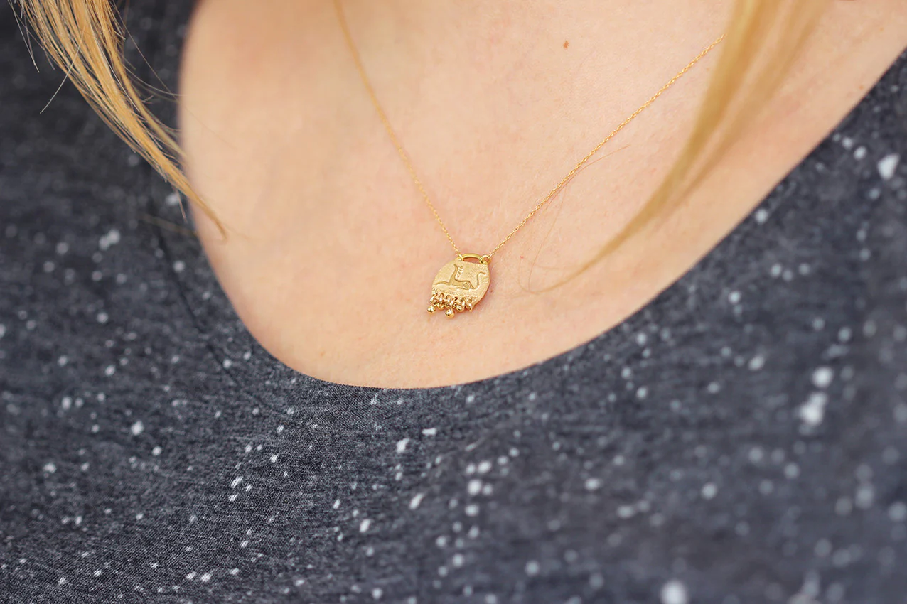 Gold Mythic Animal Necklace - Image 3
