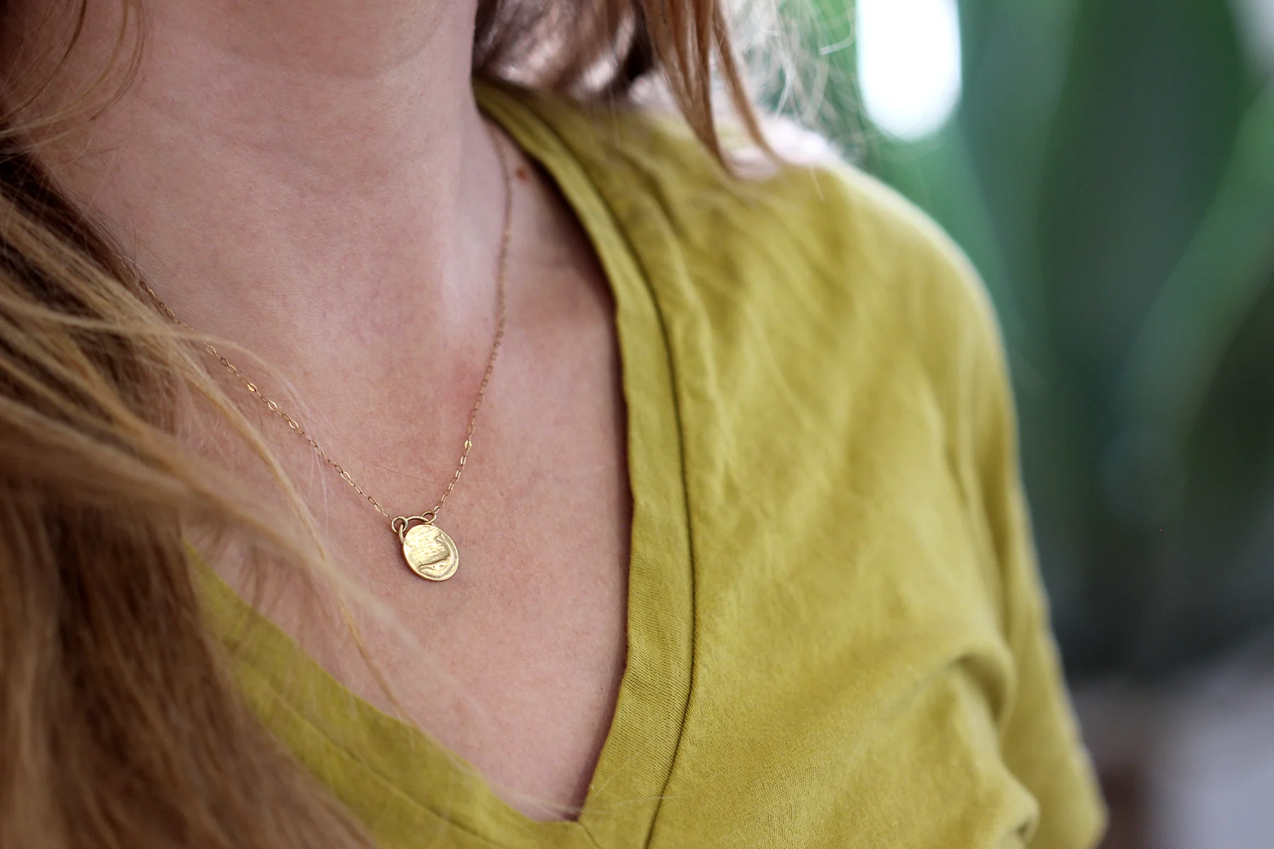 Gold Whale Necklace - Image 4
