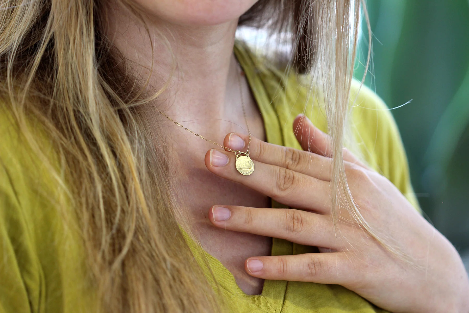 Gold Whale Necklace - Image 5