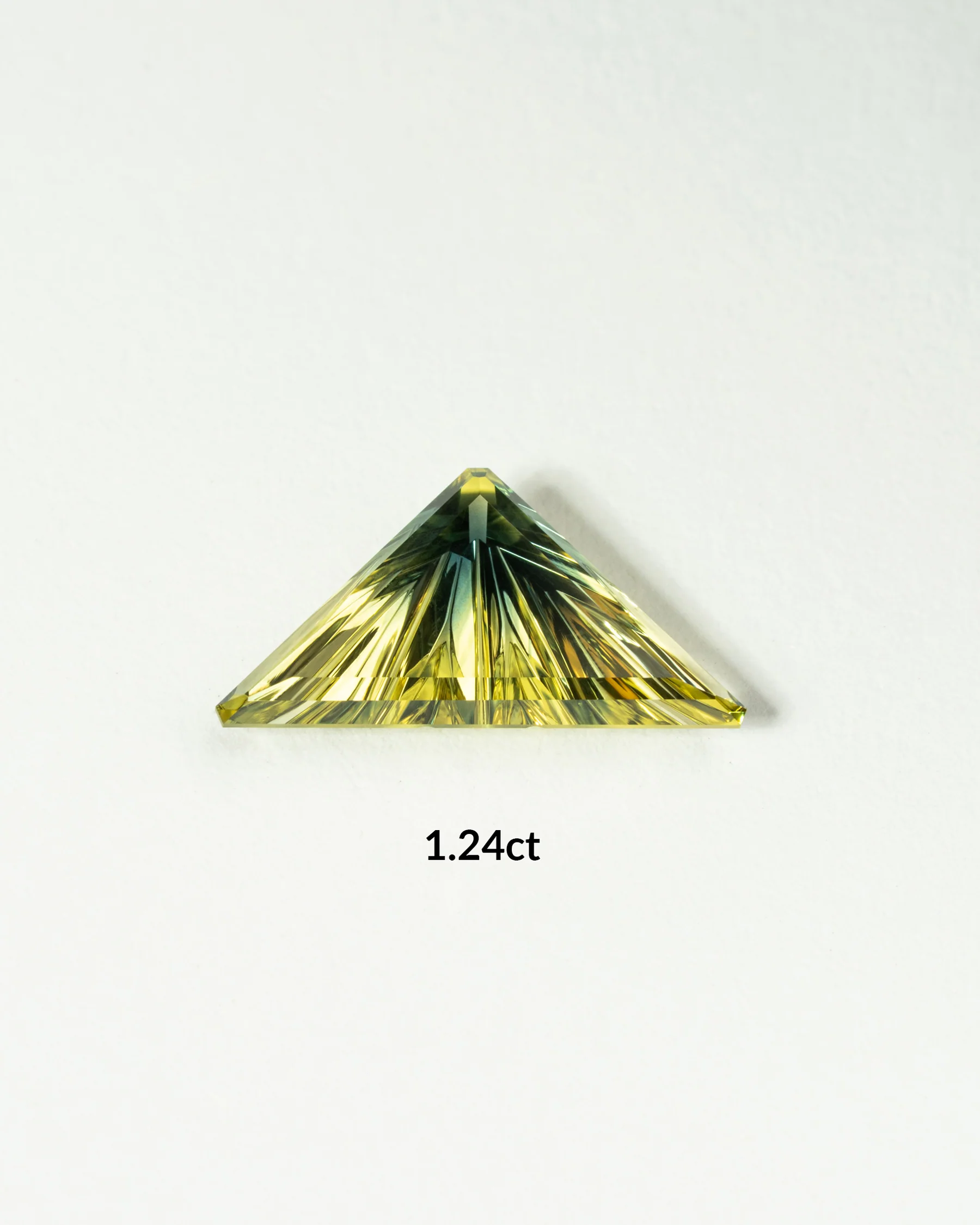 OOAK Novelty Cut Parti Sapphire Ring with Milgrain Detail - Image 11