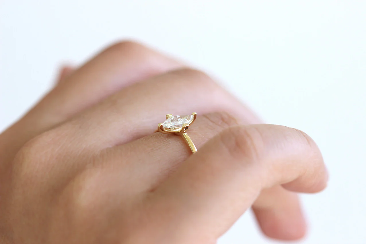 Rhombus Diamond Ring - Image 3