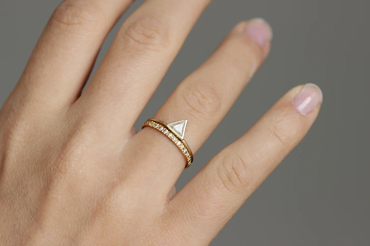 Thin Diamond Eternity Ring - Image 5