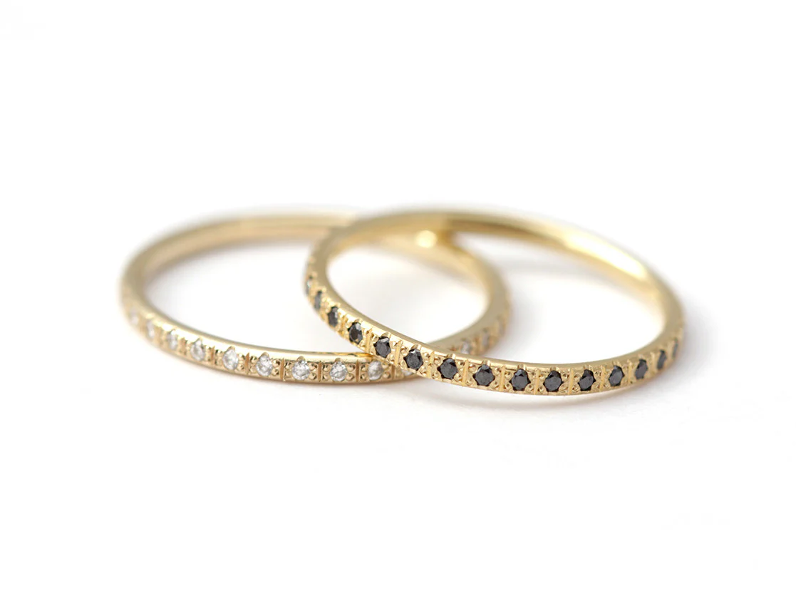 Thin Diamond Eternity Ring - Image 6