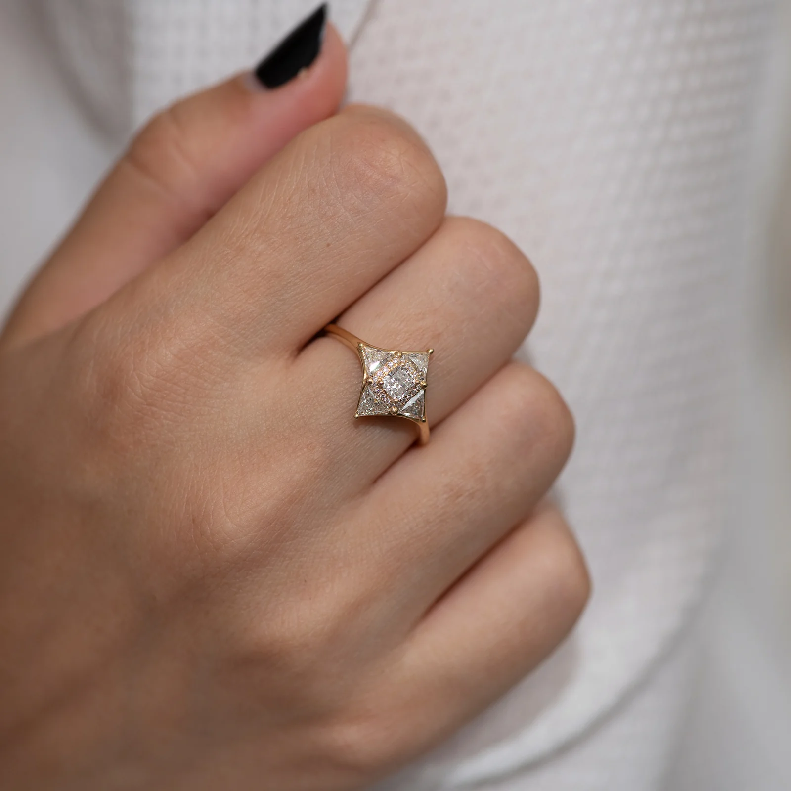 Diamond Star Ring - Image 5