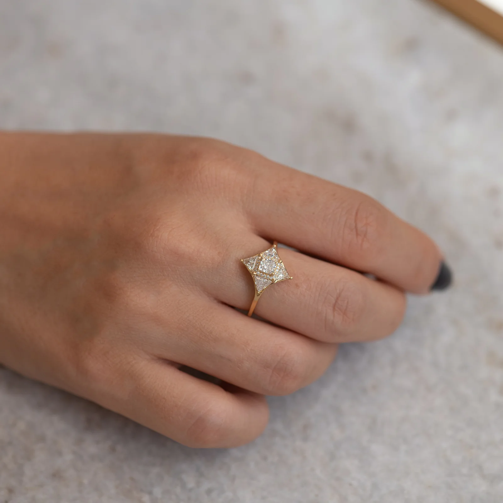 Diamond Star Ring - Image 7