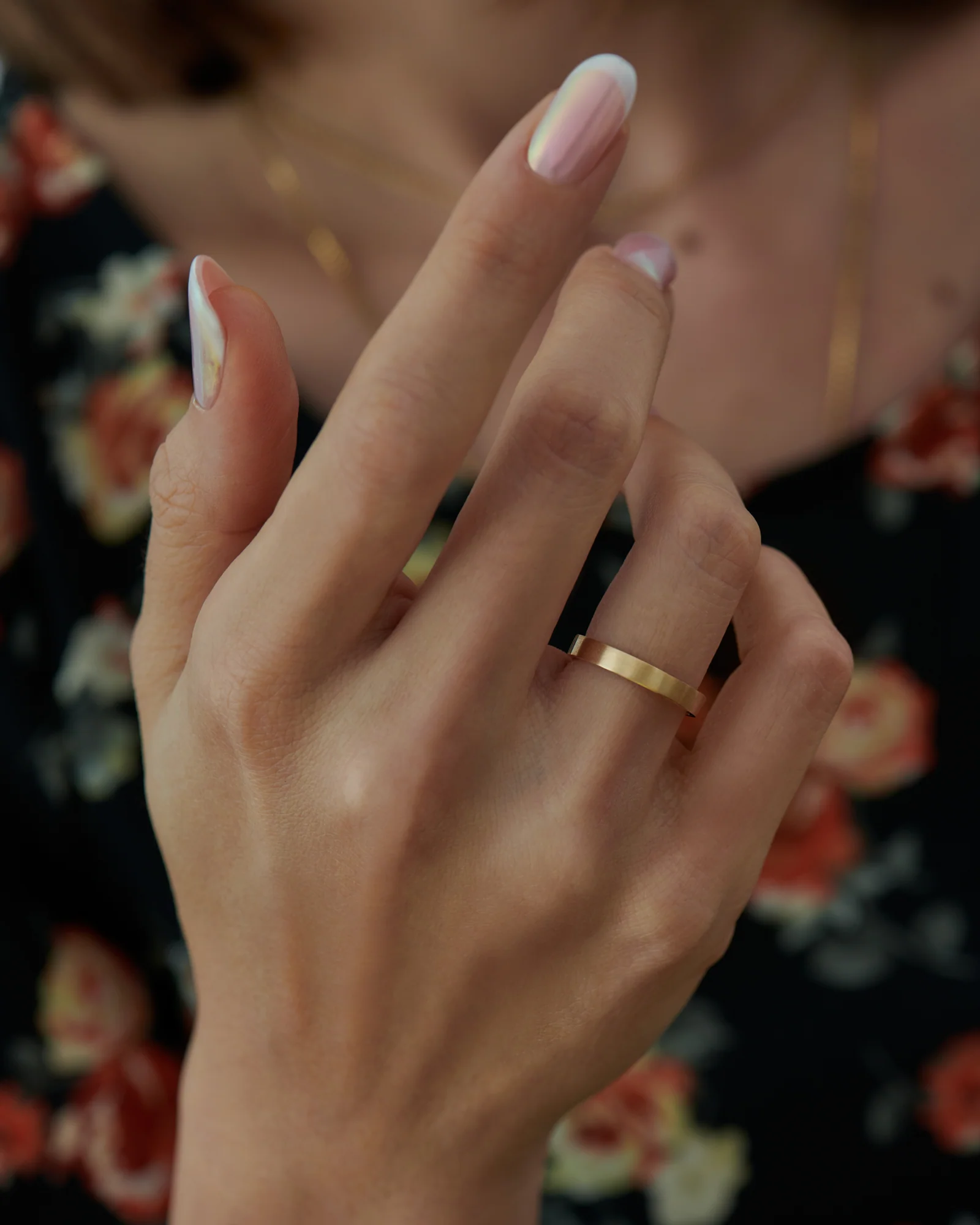 Wide Basic Wedding Band - Image 5
